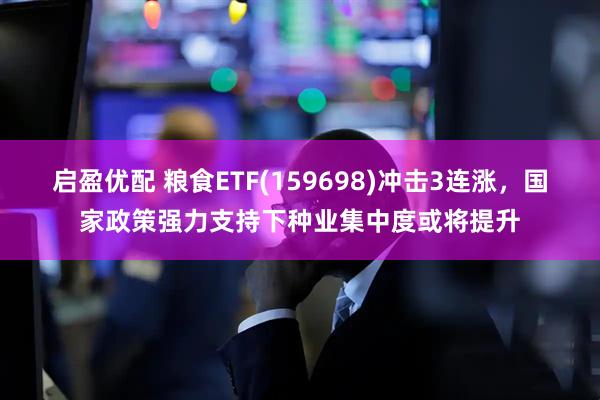 启盈优配 粮食ETF(159698)冲击3连涨，国家政策强力支持下种业集中度或将提升